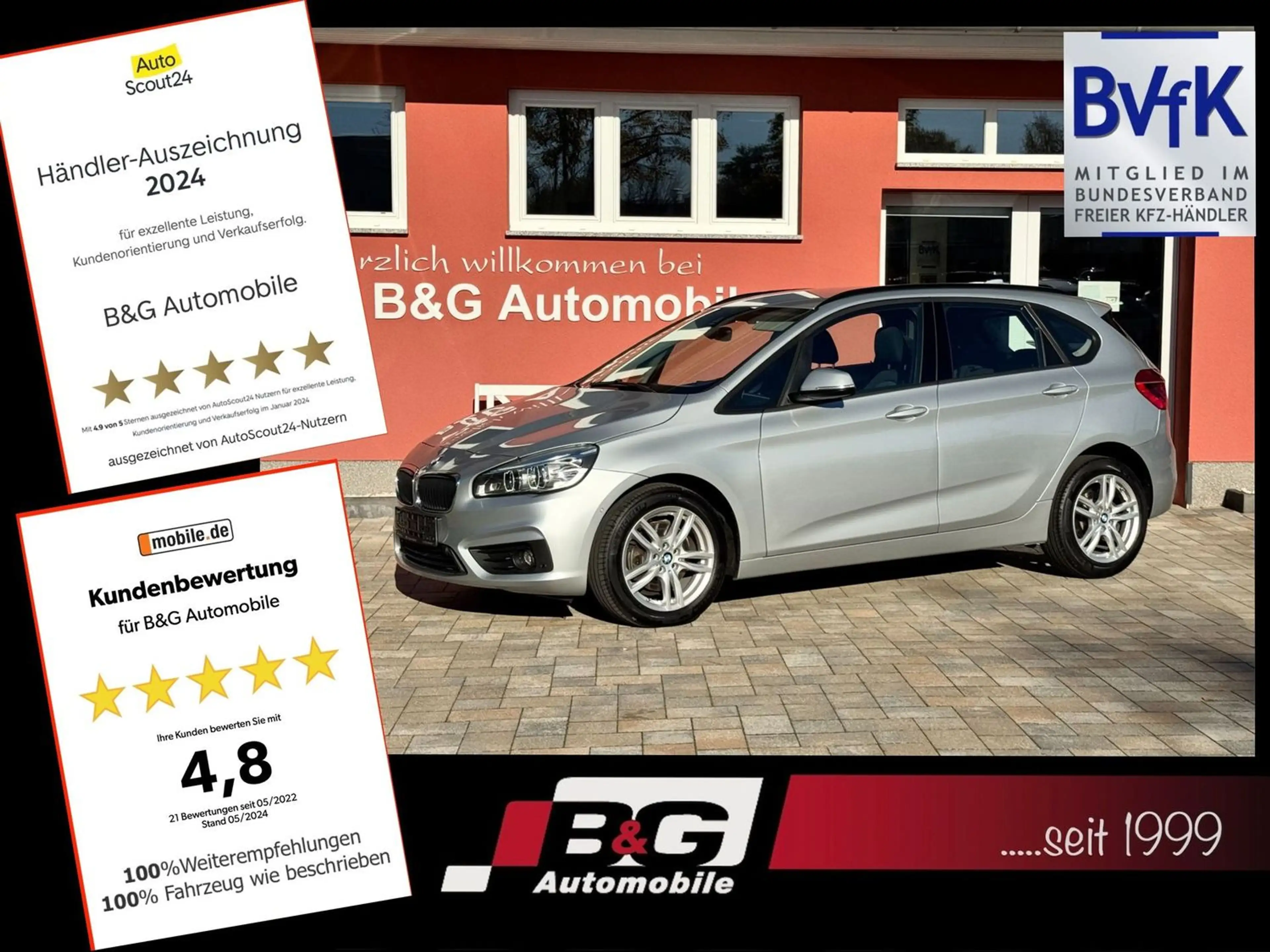 BMW 220 Advantage*Garantie*TÜVneu*LED*
