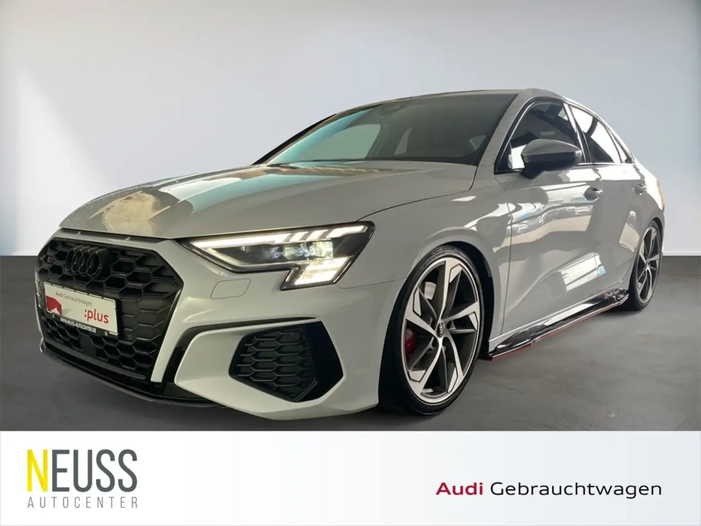 Audi S3 Limousine 2.0 TFSI quattro BUSINESS+MATRIX+RFK Weiß - 1