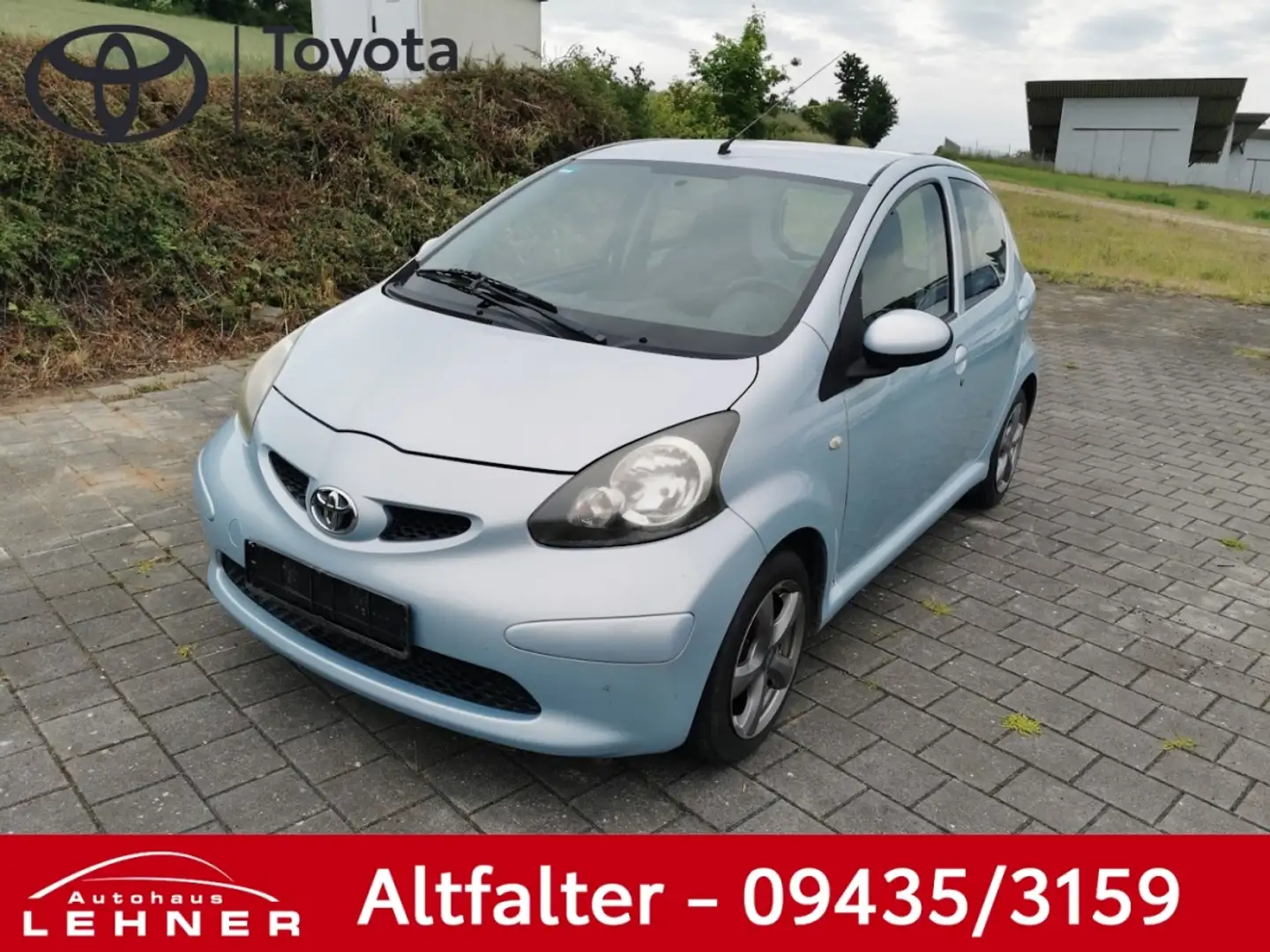 Toyota Aygo 1.0 City KLIMA+ALU+8FACHBEREIFUNG+TÜV 04/26 Bleu - 1