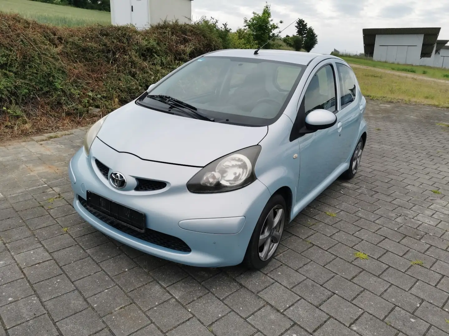 Toyota Aygo 1.0 City KLIMA+ALU+8FACHBEREIFUNG+TÜV 04/26 Bleu - 2