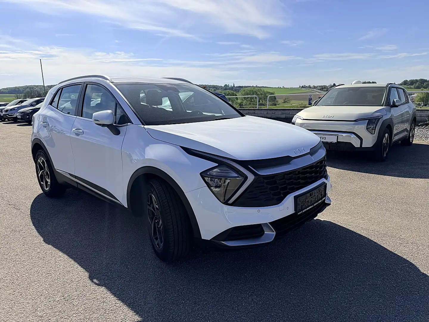 Kia Sportage 1,6 TGDI Silber Weiß - 1