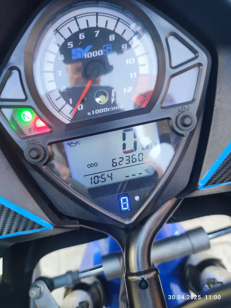 Suzuki SV 1000 S Blau - 2