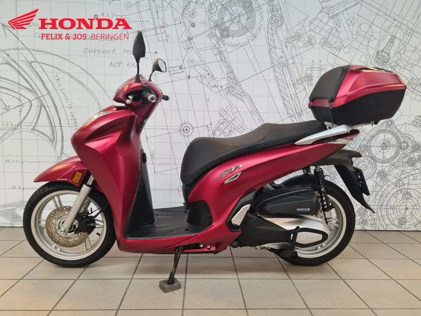 Honda SH350 Rouge - 2