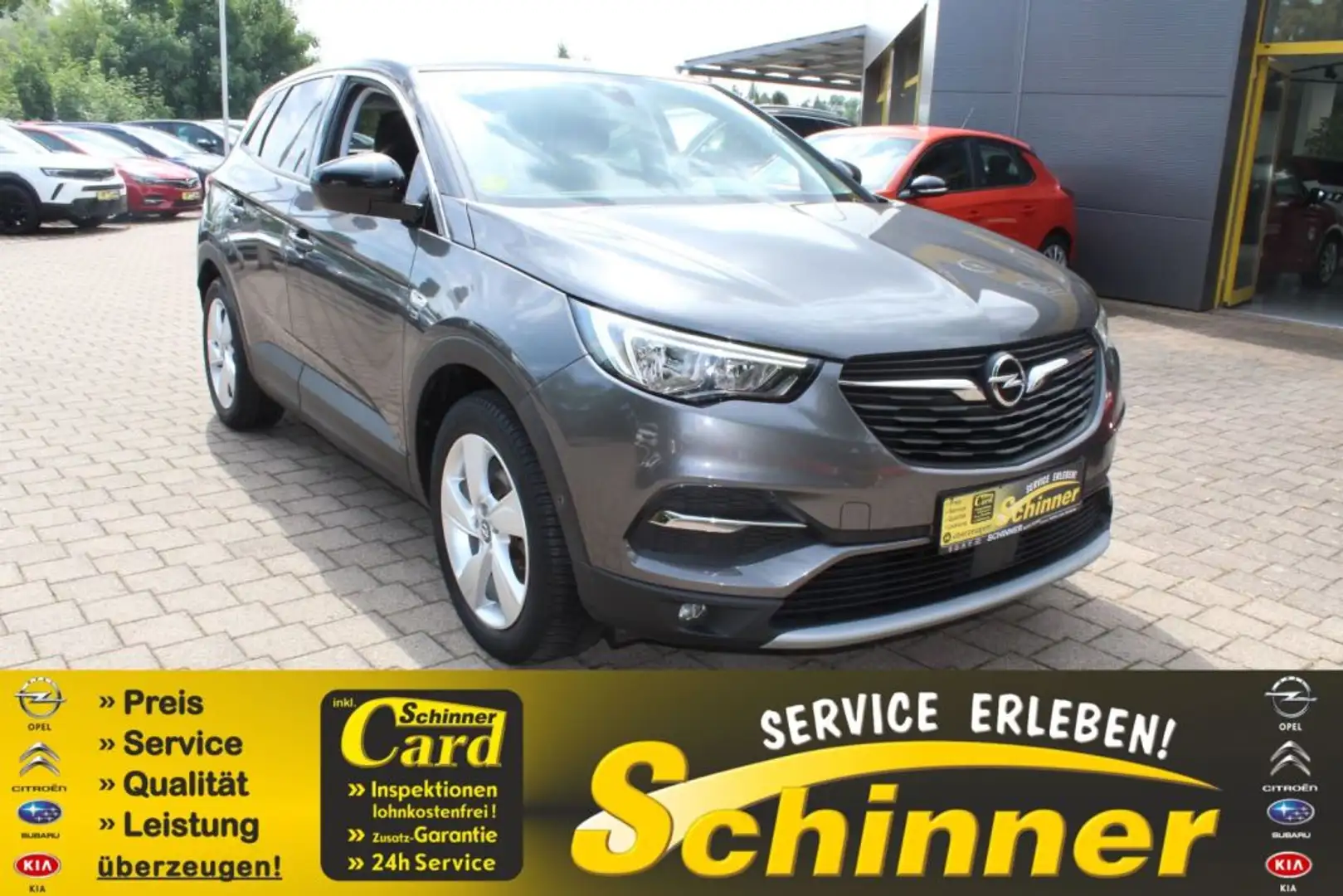 Opel Grandland X 1.5 D Start/Stop 120 Jahre Grau - 1