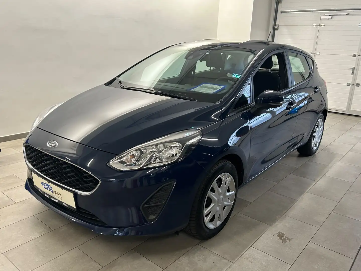 Ford Fiesta Trend 1,1 Ltr. - 63 kW *1.Hand* Blau - 1