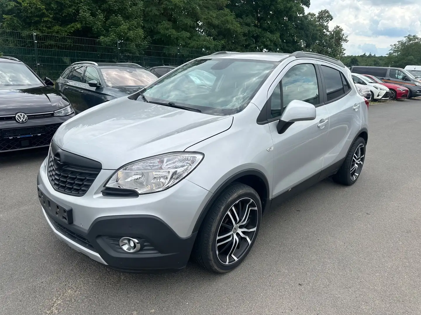 Opel Mokka Edition ecoFlex in Top Zustand Silber - 1