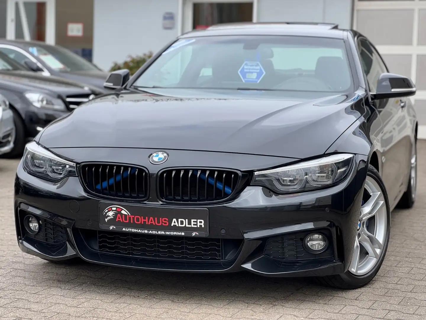 BMW 420 i COUPE*M-SPORTP*AUTOM*NAVI*LED*CARPLAY*SH*SD Noir - 2