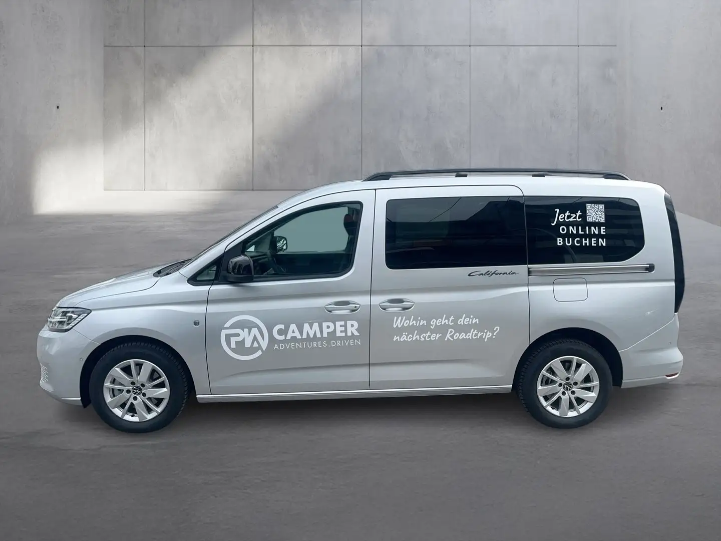 Volkswagen Caddy California Camper Maxi TDI Silber - 2
