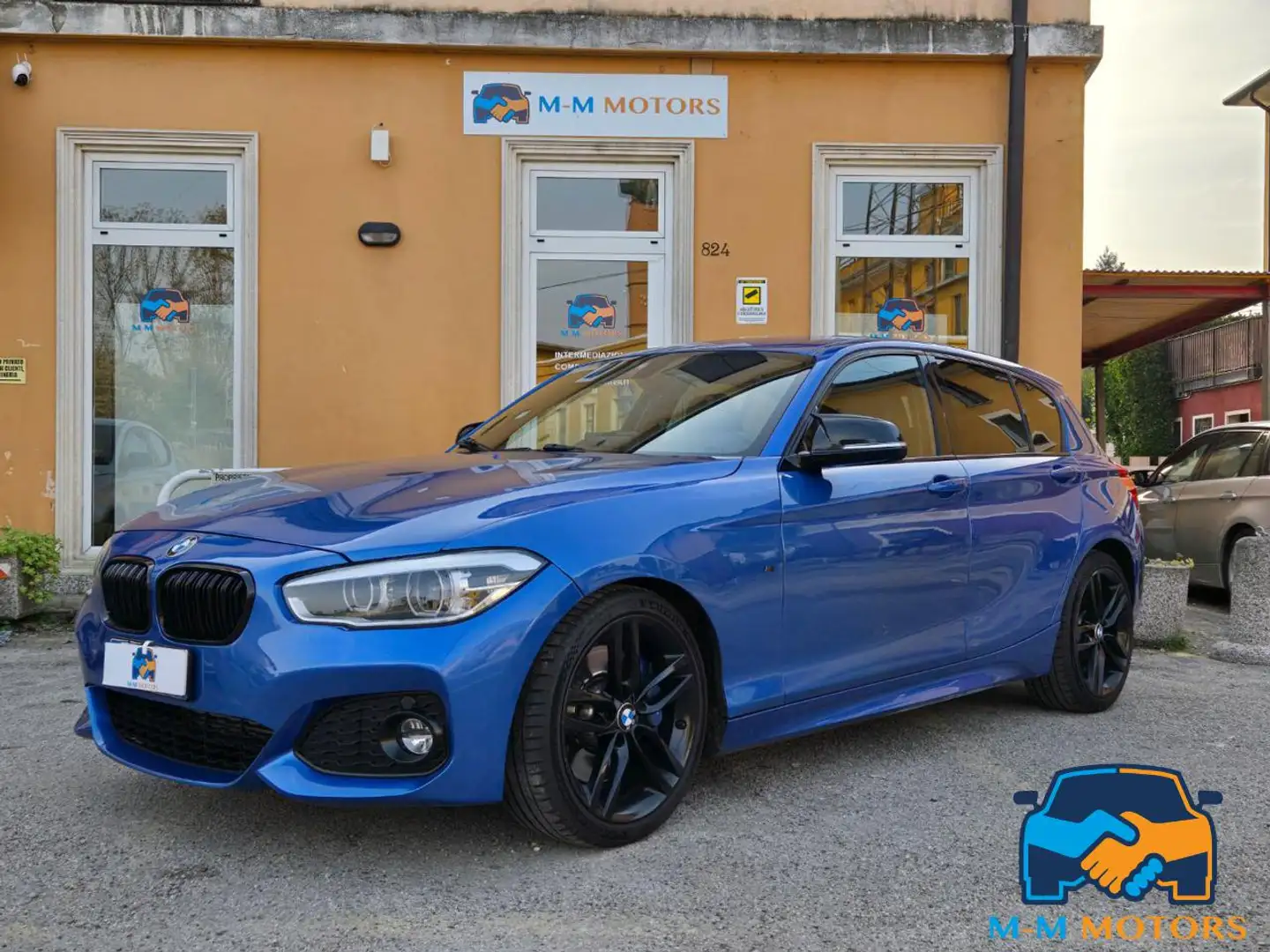 BMW 114 d 5p. Msport Blauw - 1