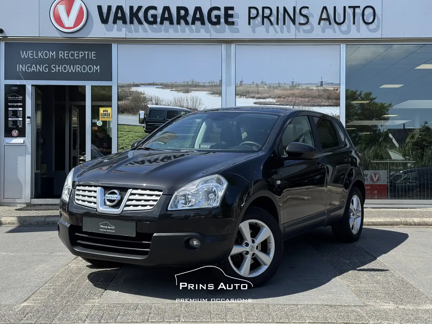 Nissan Qashqai 2.0 Tekna |CAMERA|TREKHAAK|CRUISE|CLIMA| 3352 Zwart - 1