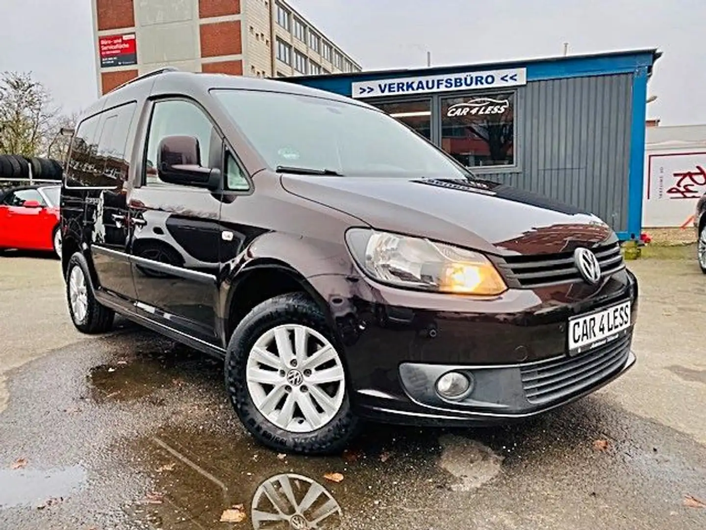 Volkswagen Caddy 1,6TDI 75kW DSG Camper Womo AHK-Vorzelt- Marrón - 1