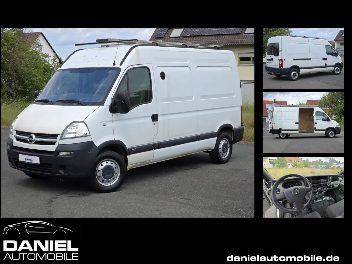 Opel Movano 2.5 CDTI Kasten L2H2 HKa 3,5t + AHK Weiß - 1
