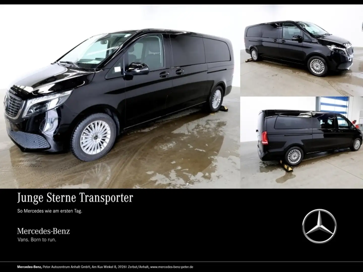 Mercedes-Benz EQV 300 Extralang ILS-LED/Rückfahrkamera Чорний - 1