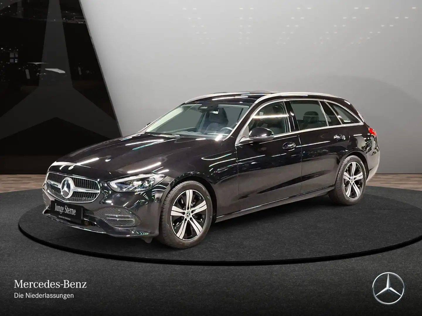 Mercedes-Benz C 200 T 4M AVANTG+PANO+LED+KAMERA+TOTW+KEYLESS+9G Schwarz - 2
