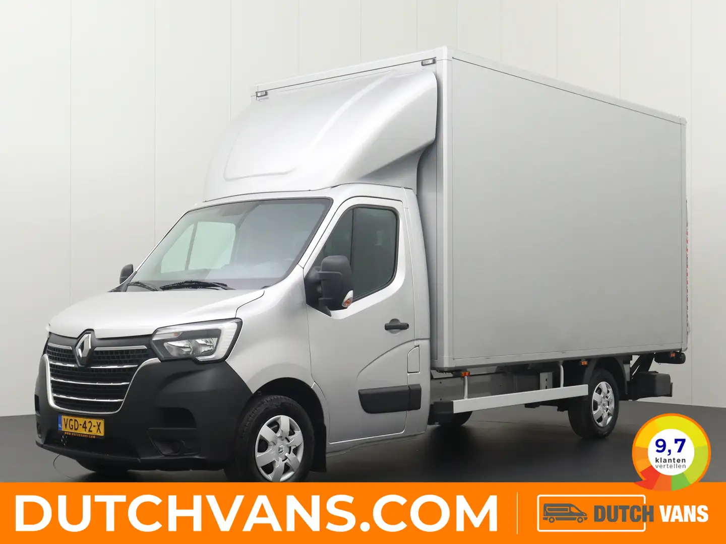 Renault Master 2.3DCi 150PK Bakwagen+Laadklep | Airco | Navigatie srebrna - 1