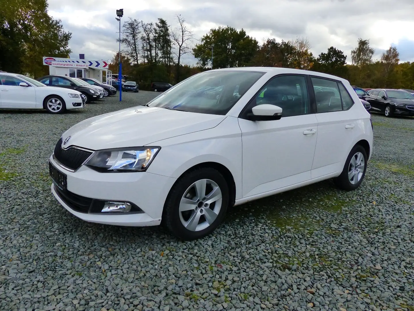 Skoda Fabia Ambition*1.Hand*SHZG*8 fach*Beschreibung Weiß - 1
