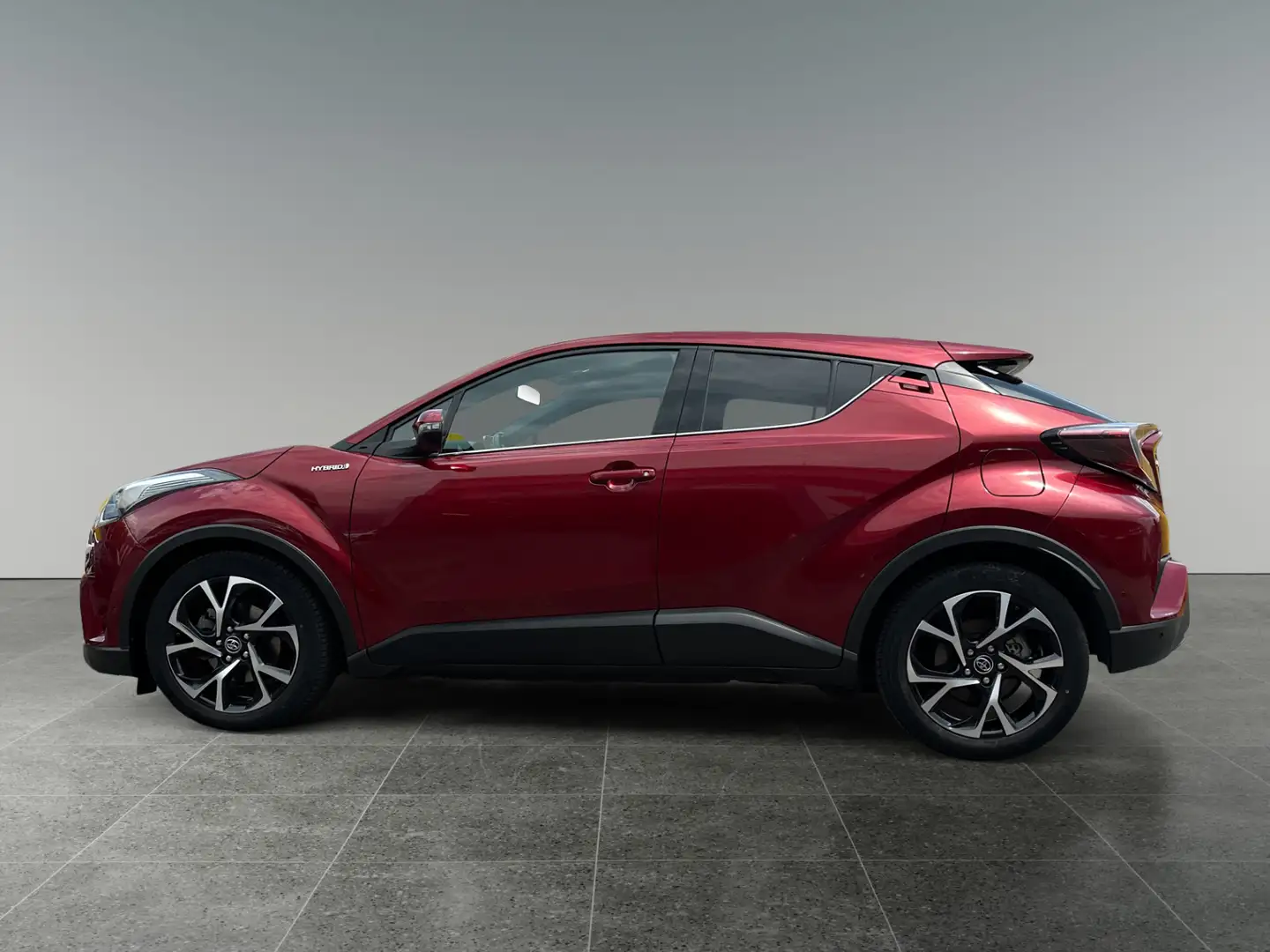 Toyota C-HR 1,8 HSD C-LUB     8-FACH BEREIFT!  AHK! Rouge - 2