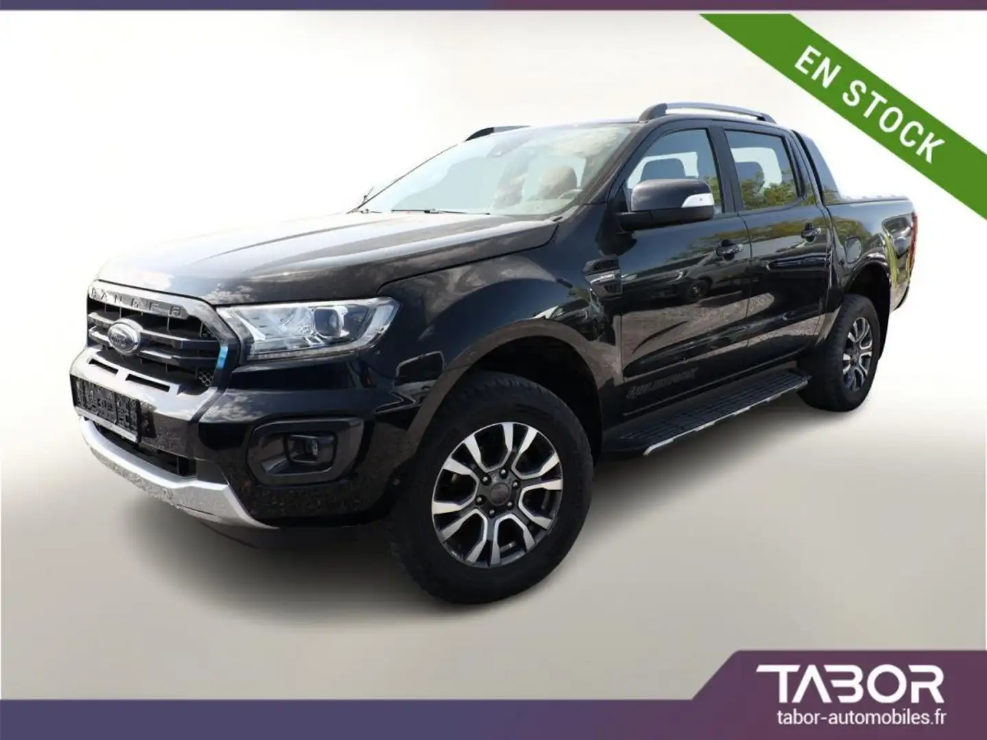 Ford Ranger DoKa 2.0 TDCi 213 Aut. Wildtrak ACC Noir - 1