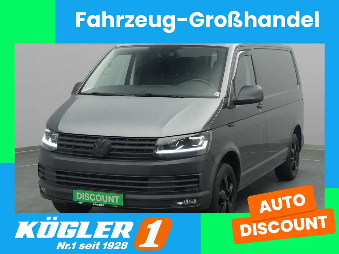 Volkswagen T6 Kasten 179PS / Klima Gris - 1