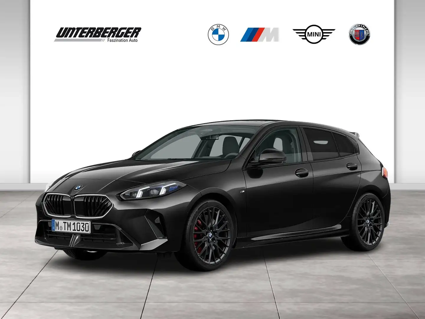 BMW 120 d M Sportpaket Pro AHK ACC 360° Pano HUD HK Schwarz - 1