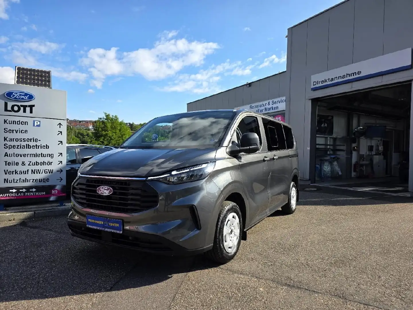 Ford Transit Custom Kombi 320 L1 Trend *ACC*LED*NAV* Gris - 1
