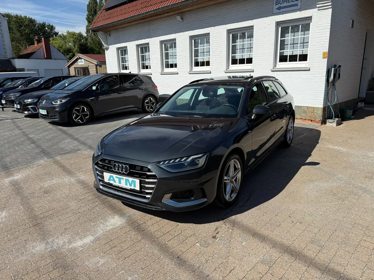 Audi A4 A4 Avant 40 TDI S tronic S line/Pano/ACC/Lane-side Grijs - 2