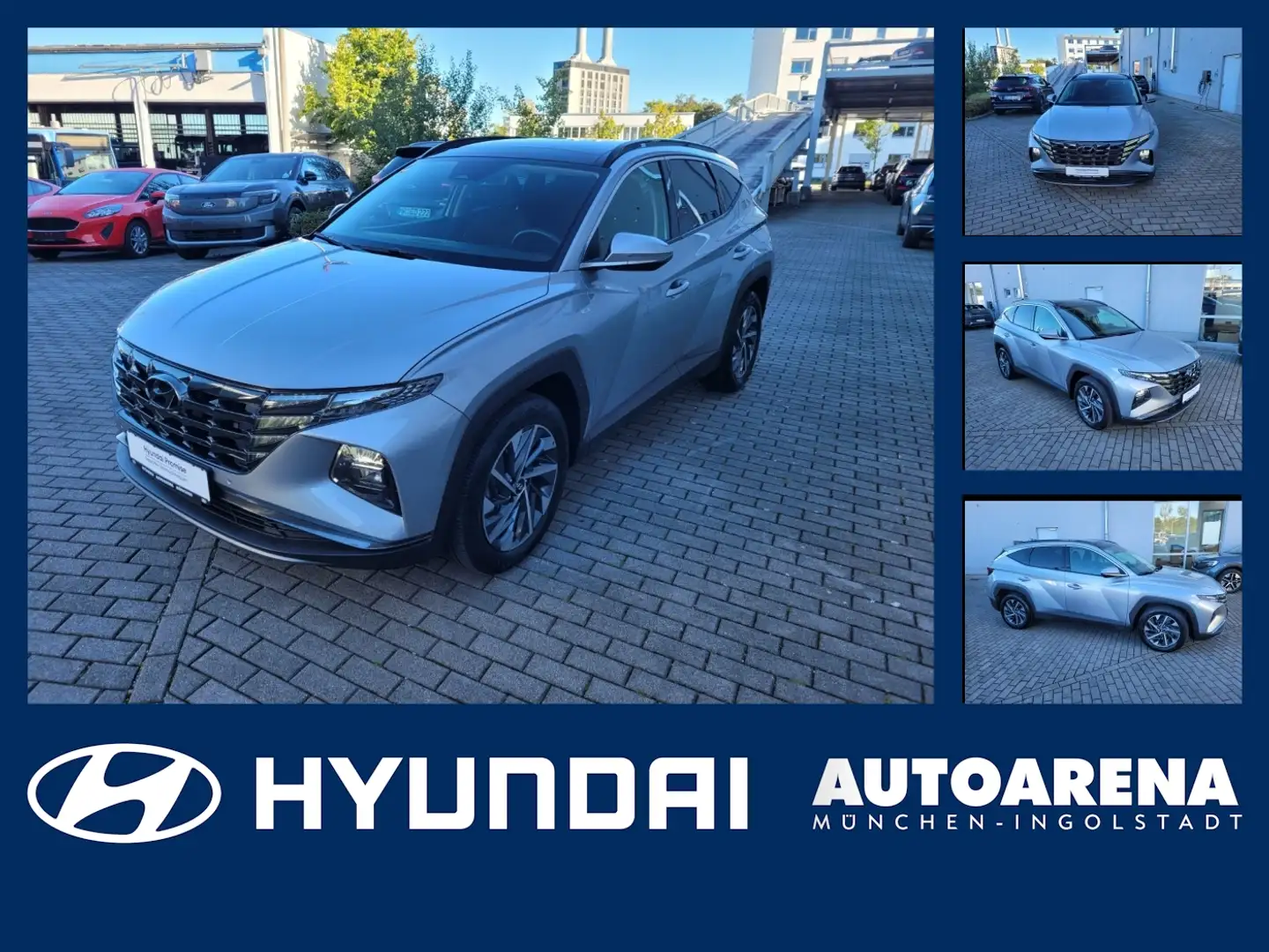 Hyundai TUCSON 1.6 CRDi (DPF) Trend Navi, Panoramadach Argent - 1