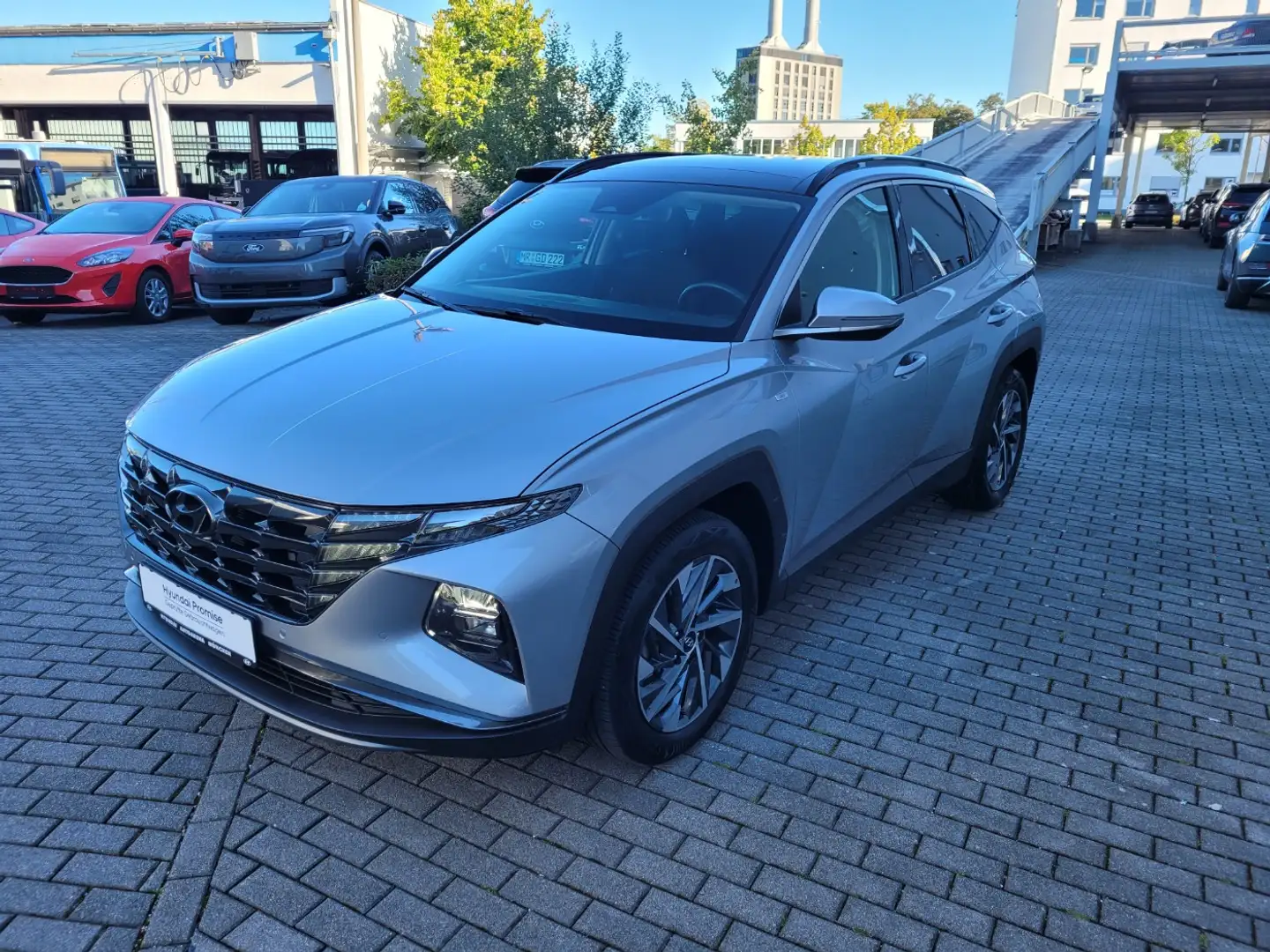 Hyundai TUCSON 1.6 CRDi (DPF) Trend Navi, Panoramadach Argent - 2
