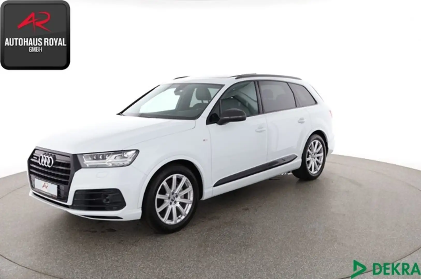 Audi Q7 50 TDI qu S LINE 7 SITZE NACHTSICHT,SOFTCLOSE Biały - 1