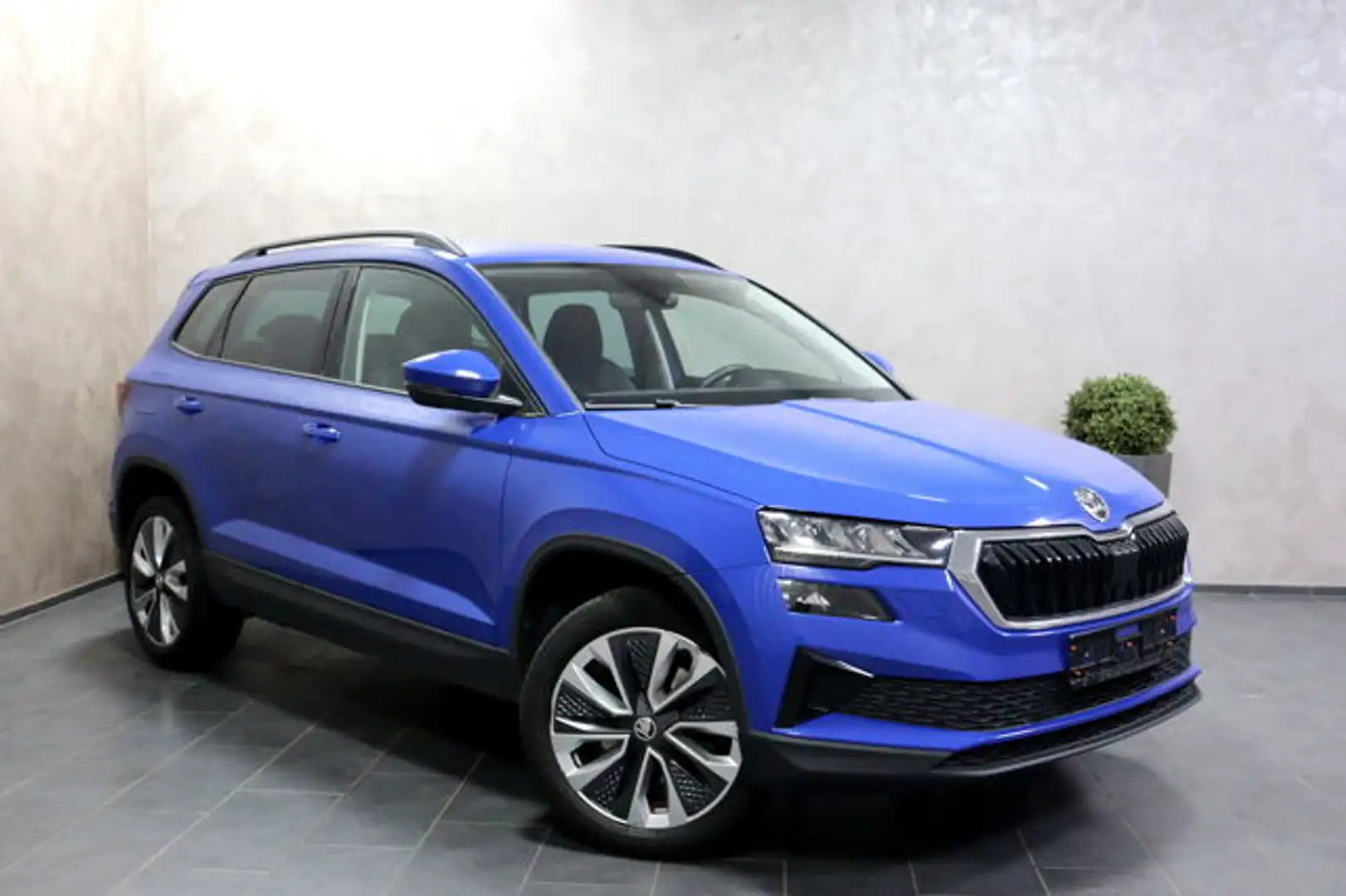 Skoda Karoq Style 2.0 TDI DSG CAM LED NAVI SHZ PDC TEM Style Blau - 2
