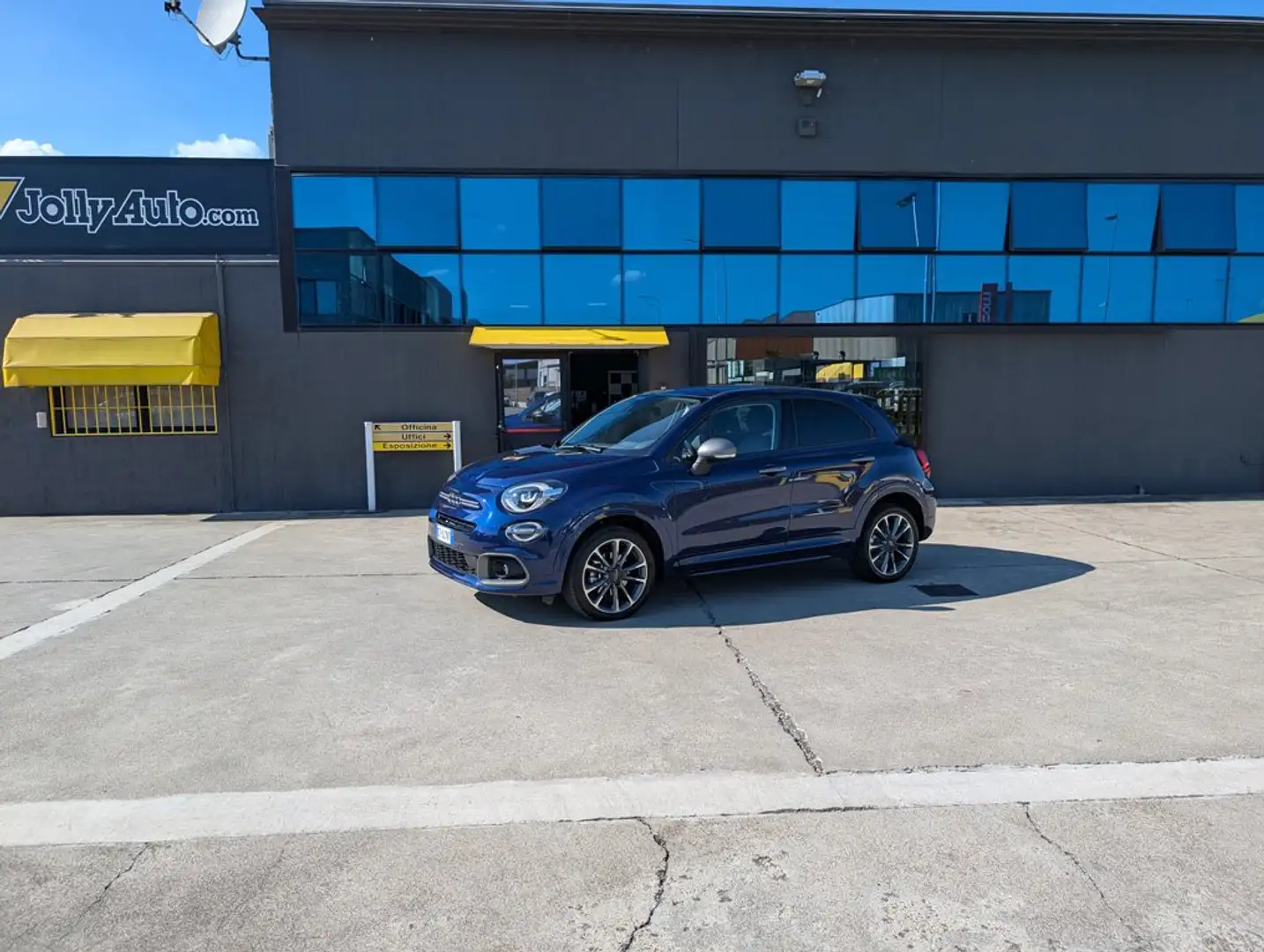 Fiat 500X 1.5 T4 Hybrid Sport 130cv DCT Blau - 1