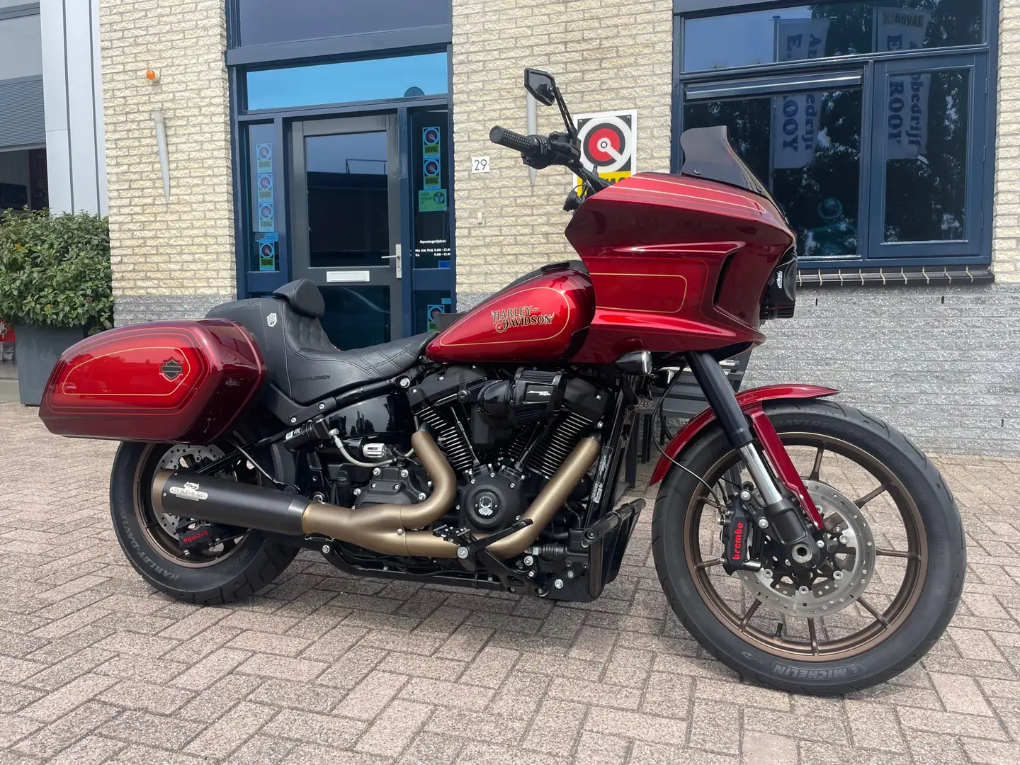 Harley-Davidson Lowrider ST EL DIABLO- 131pk- 1e eigenaar Czerwony - 2