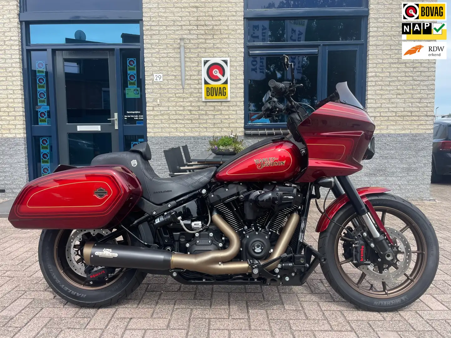 Harley-Davidson Lowrider ST EL DIABLO- 131pk- 1e eigenaar Czerwony - 1