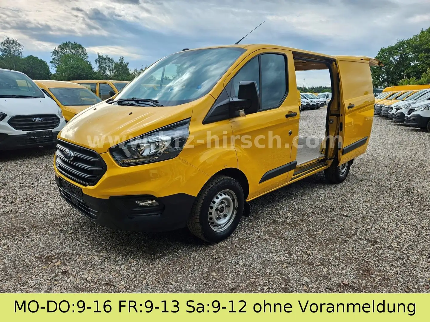 Ford Transit Custom 2xSchiebetüre 1.Hand 280 CAMERA Gelb - 1