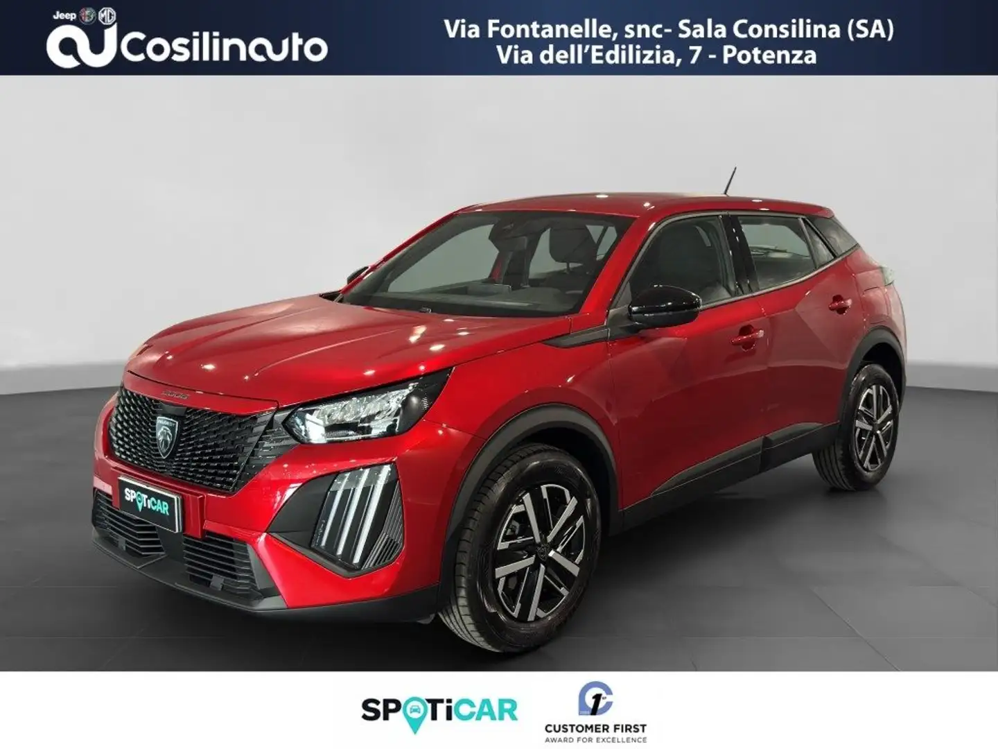 Peugeot 2008 1.2 PureTech 100Cv S&S Allure KM0 Rosso - 1