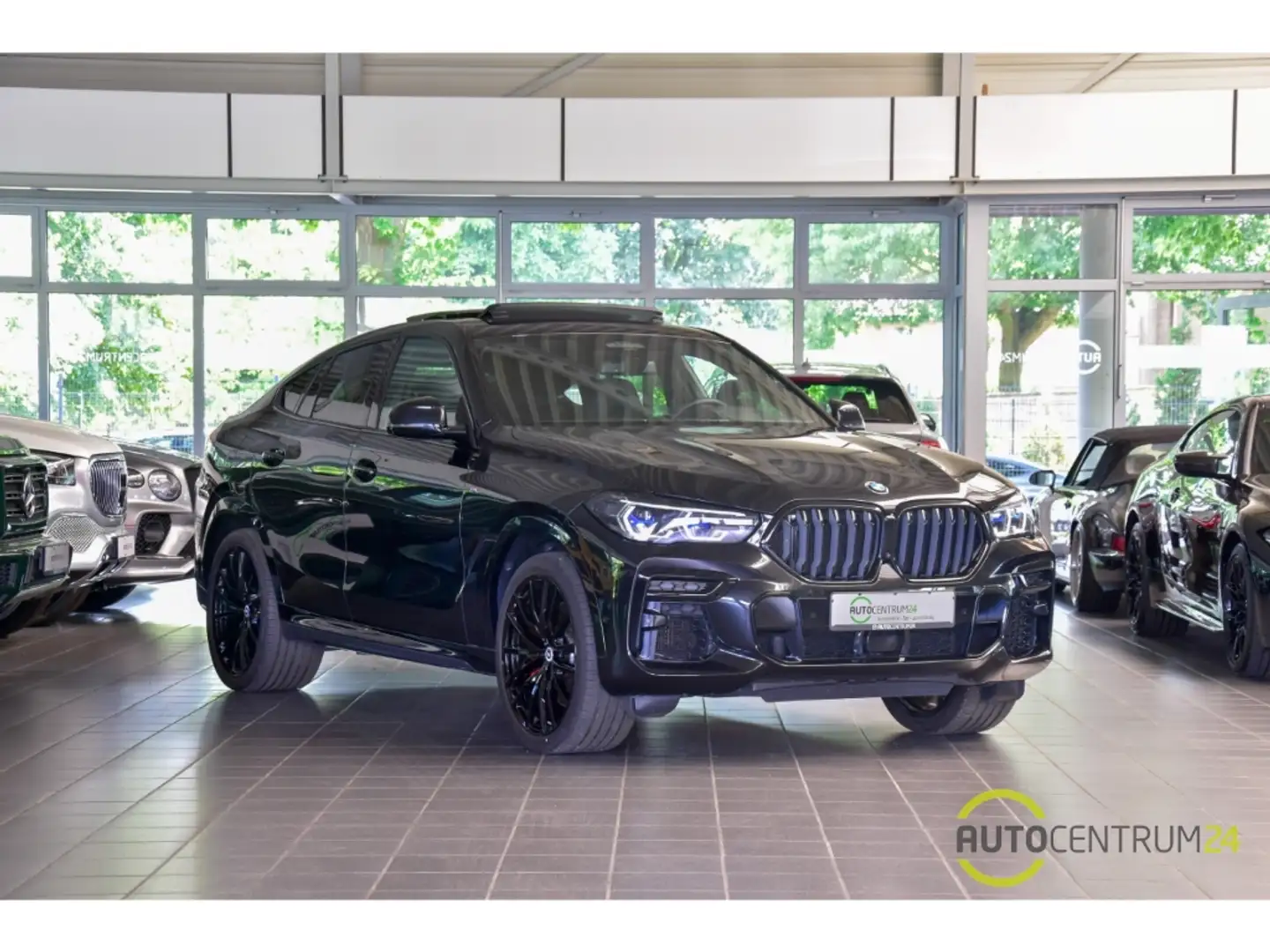 BMW X6 i HUD + Laser + HK + Pano + AHK + Carbon Schwarz - 1