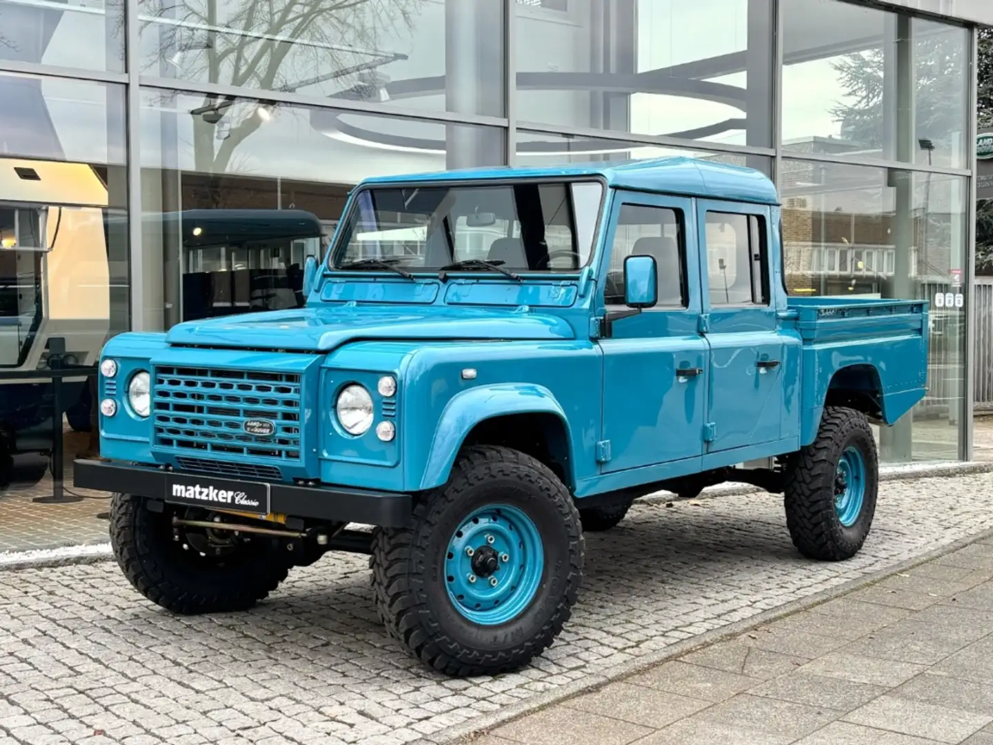 Land Rover Defender 130 L316 300 TDI 2.5 Crew Cab Blau - 2