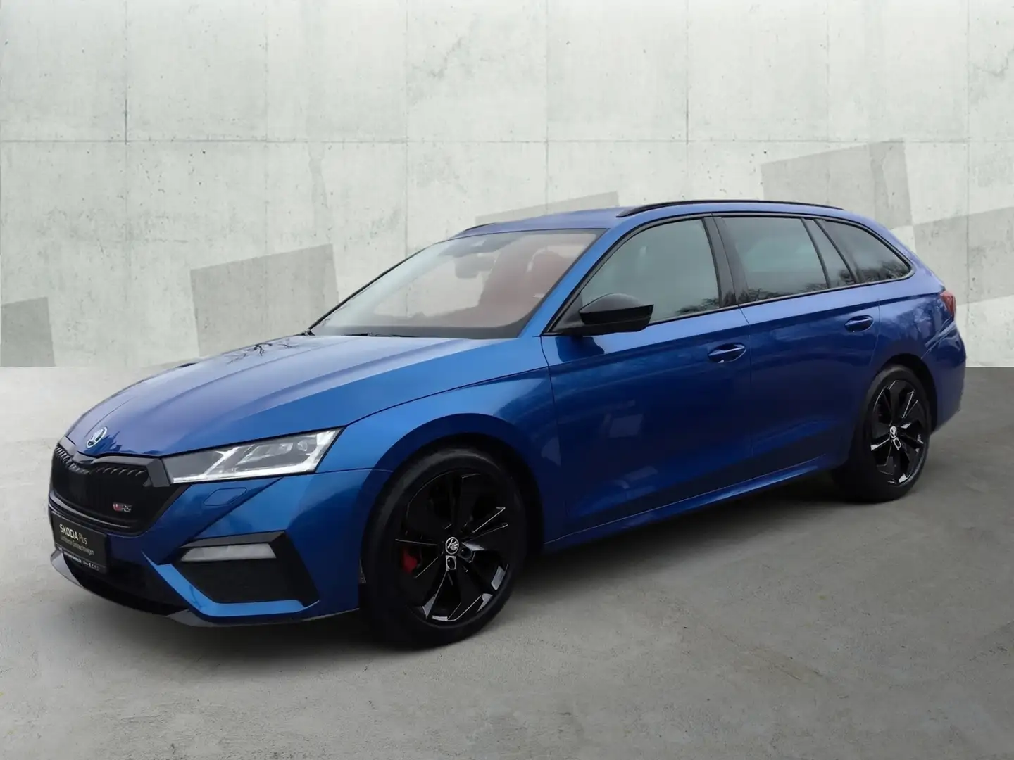Skoda Octavia Combi 2.0 TDI DSG RS *MATRIX *HuD *VIRTUAL *NAVI Bleu - 2