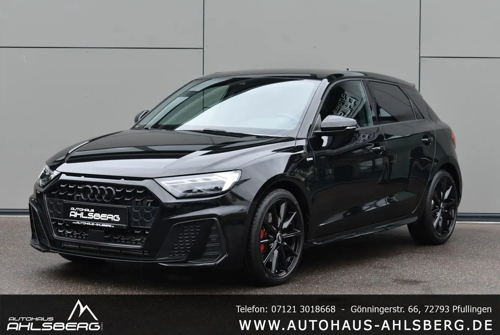 Audi A1 SB 40TFSI/S-LINE/S.OPTIK/ KAMERA/TEMPO./LED/NAVI/D Zwart - 1