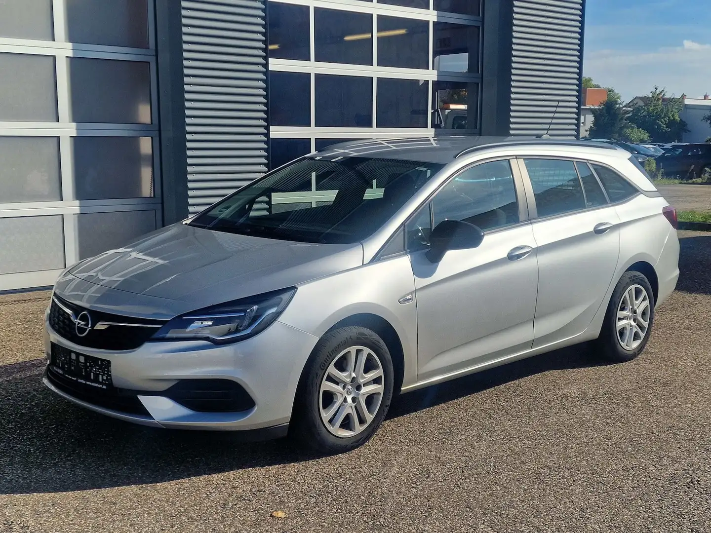 Opel Astra 1.5 D Edition Start Stop Klima AHK NAVI Argent - 1