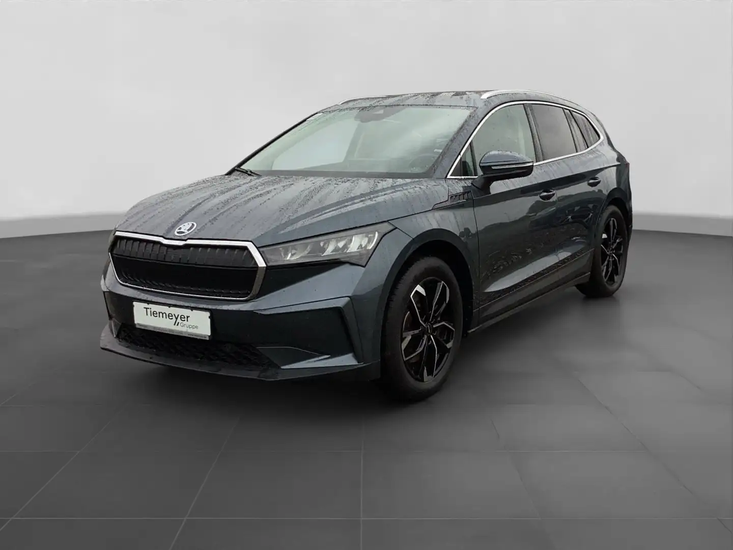 Skoda Enyaq iV 80 LODGE AHK PANO WÄRMEPUMPE Gris - 2