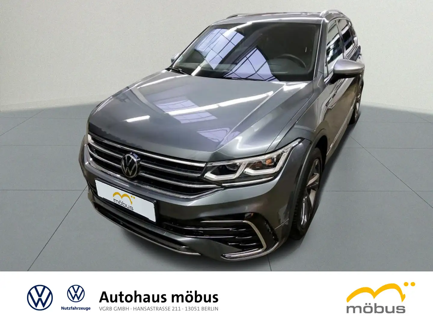 Volkswagen Tiguan Allspace 2.0 TDI R-Line 4Motion *DSG*AHK* Grau - 2