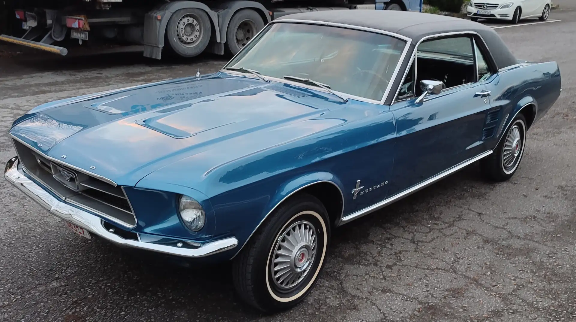 Ford Mustang Deluxe Coupe V8 289 cui  TOP Blau - 1