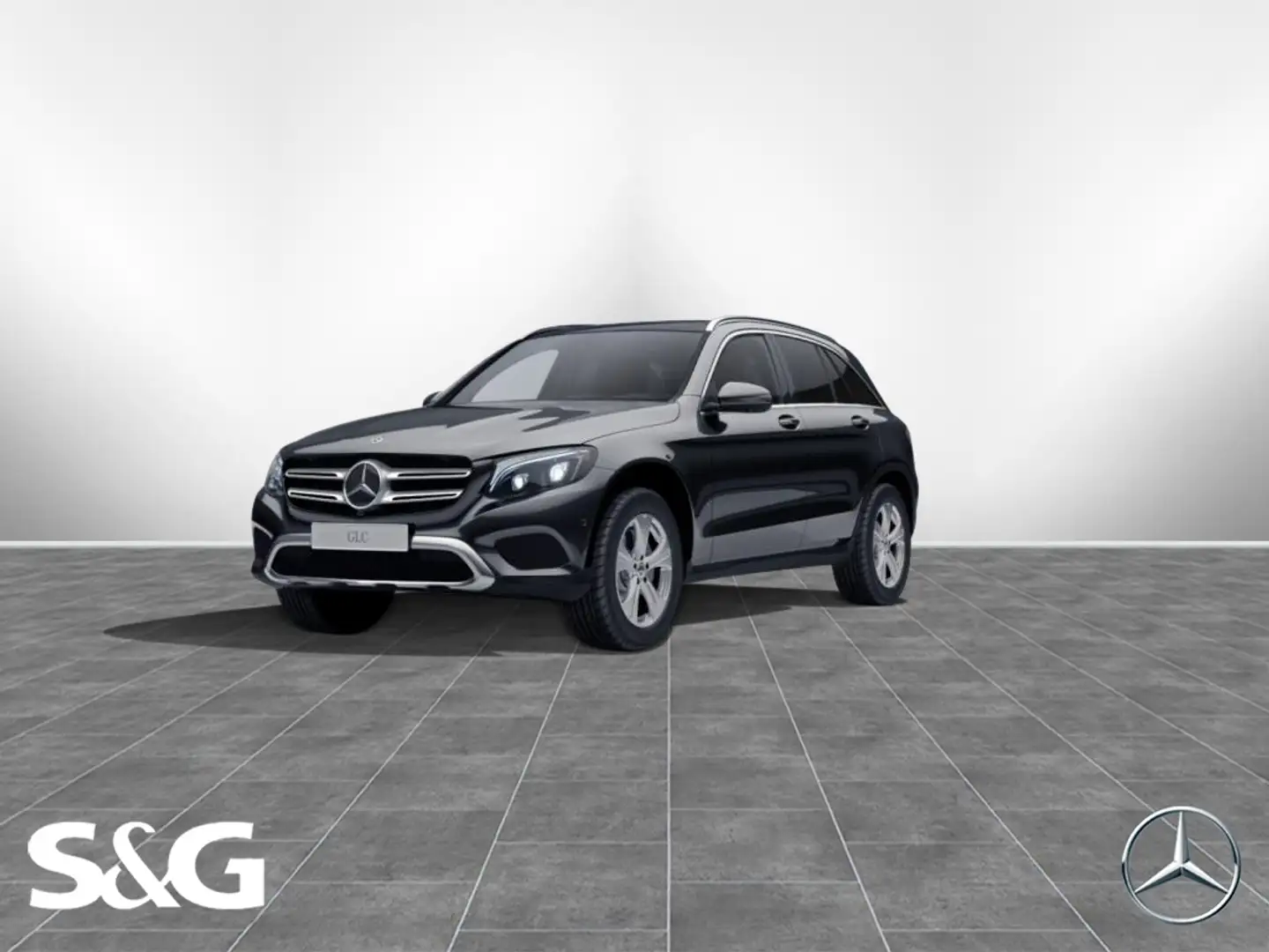 Mercedes-Benz GLC 250 4M PNO+MEMORY+TOTWINKEL+360°+HEADUP+18" Schwarz - 1