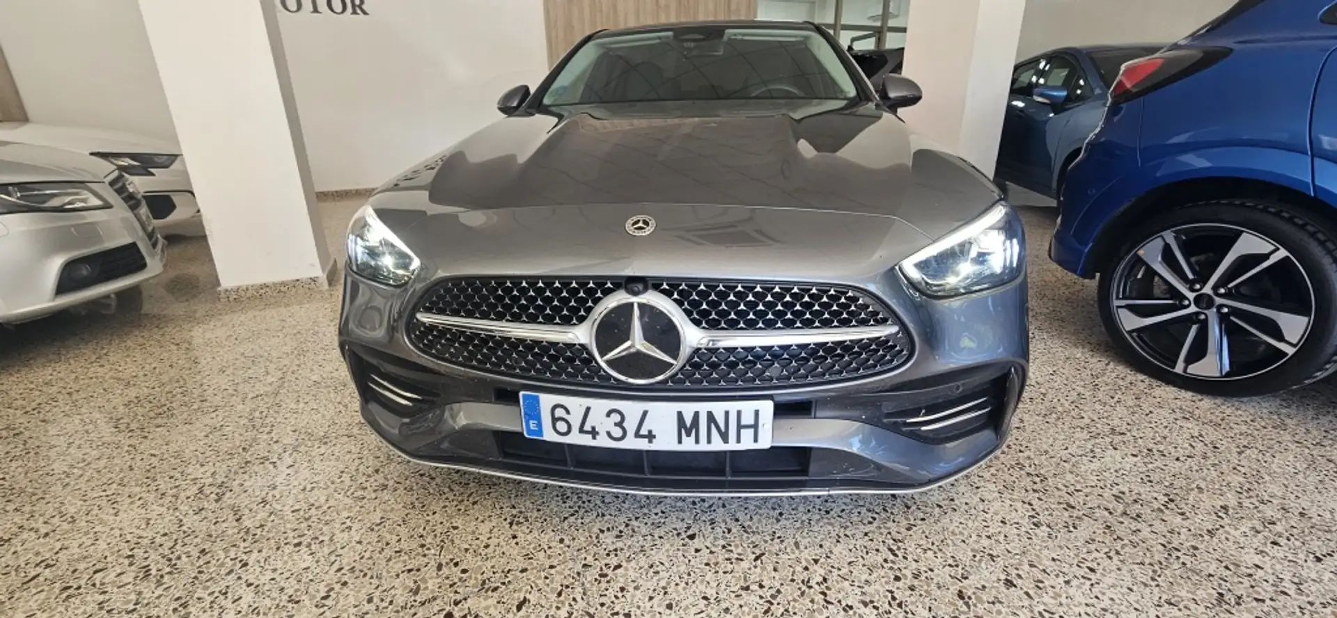Mercedes-Benz C 200 200d 9G-Tronic Gris - 2