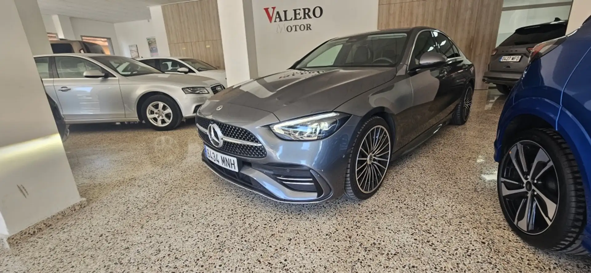 Mercedes-Benz C 200 200d 9G-Tronic Gris - 1