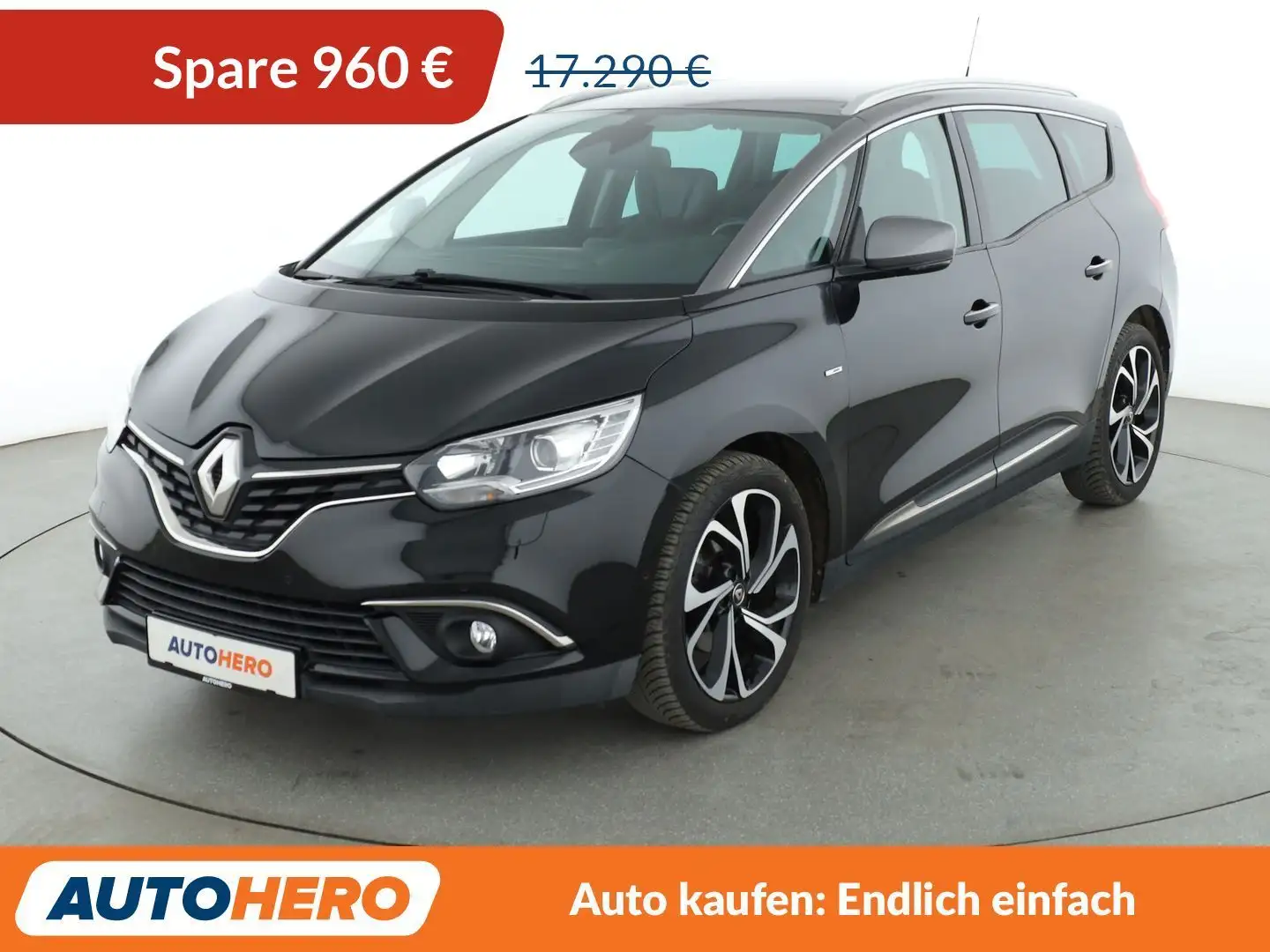 Renault Grand Scenic 1.3 TCe Energy BOSE-Edition Aut.*NAVI*CAM*PDC*SHZ* Schwarz - 1