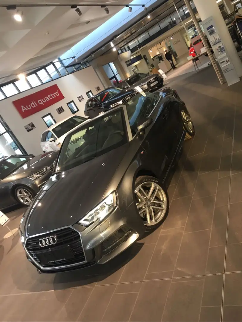 Audi A3 Cabriolet 2.0 TDI Sport quattro S line MOPF Grau - 1