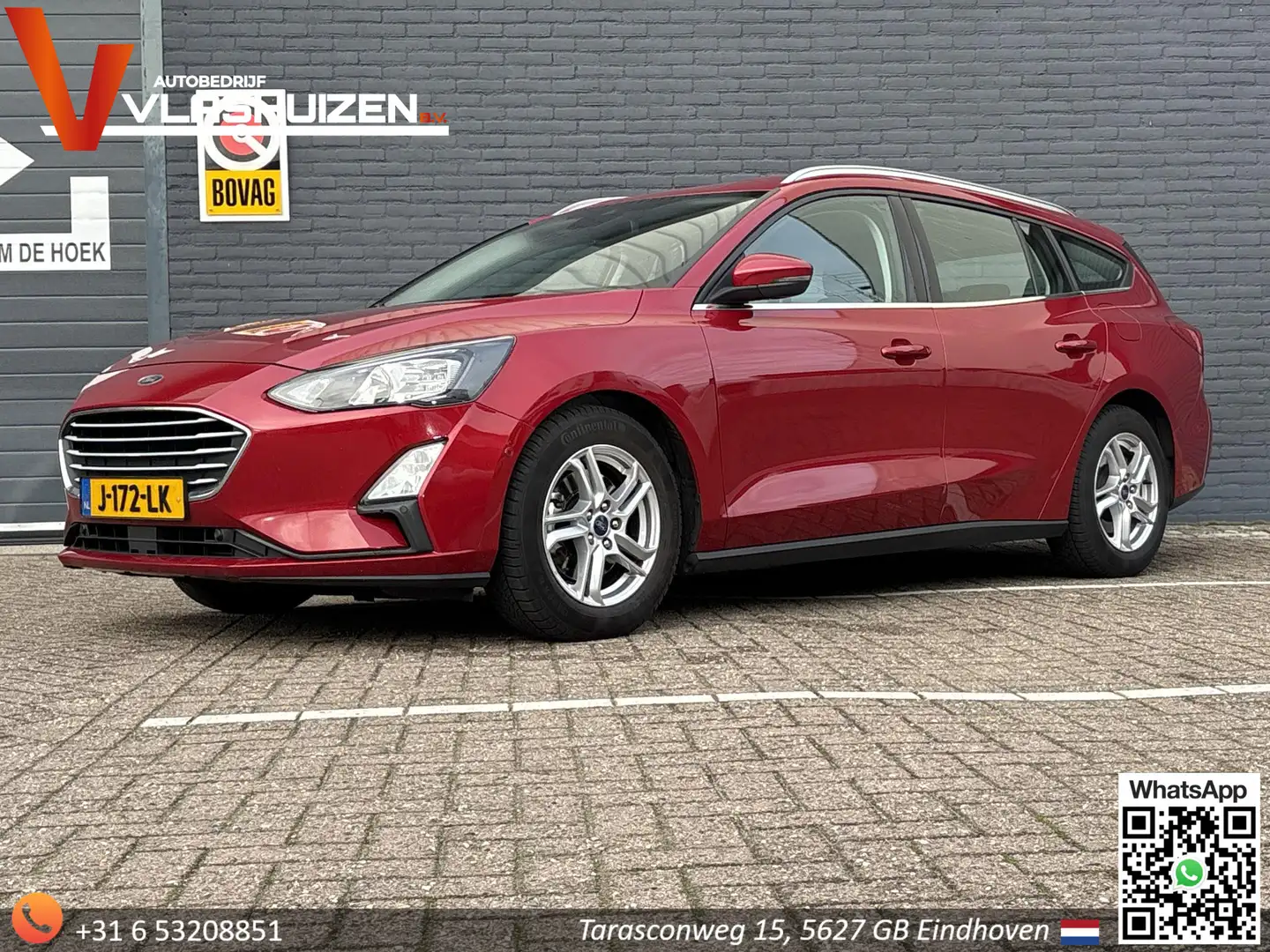 Ford Focus Wagon 1.0 EcoBoost Hybrid Trend Edition Business | Rouge - 1