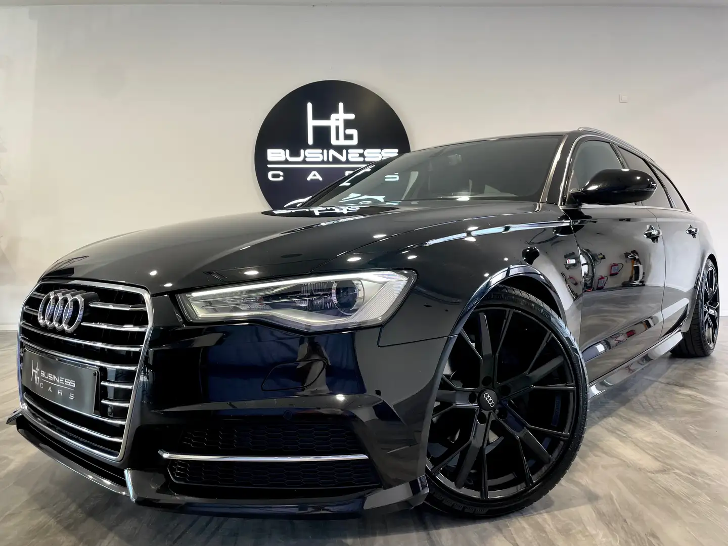 Audi A6 2.0 TDI/ 3X-SLINE/ S-TRONIC/ CUIR/ CLIM/ CARNET Noir - 1